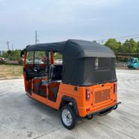 Tricycle électrique Tuk-Tuk 9 places, capacité maximale, 72V 180Ah, autonomie 160km, vente directe usine, maintenant compatible avec TVS King Bajaj Tuktuk