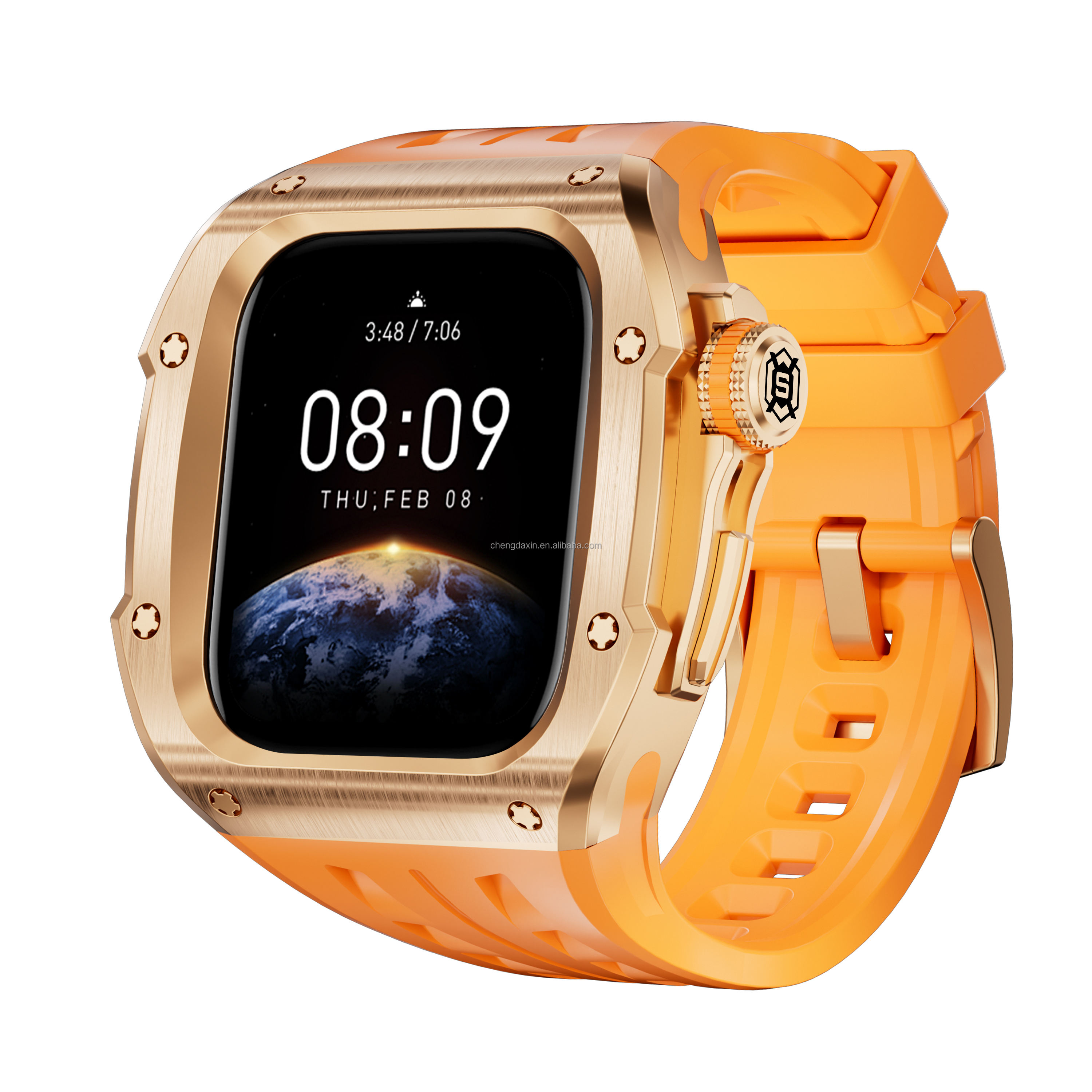 Luxury For Apple Watch Gold Housing Customizable Durable