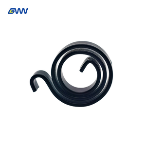 Fabrieksdirect, lage prijs, op maat gemaakte OEM 65Mn zwarte vlakke volute spiraal torsievering voor veiligheidsgordelonderdelen - Product Image 2