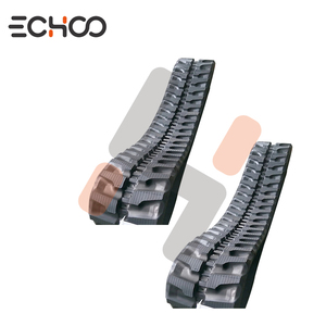 Cingoli in Gomma PC35MR-5 PC35MR-2 PC27 MR-3 per Mini Escavatore <span class=keywords><strong>Komatsu</strong></span>, Parti di Ricambio Aftermarket per Sottocarro, Distributore di Cingoli in Gomma - Product Image 3
