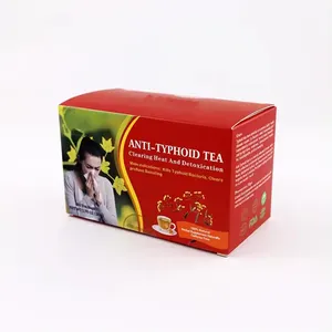 100% Formula naturale del tè Anti-tifo che pulisce il calore e la disintossicazione del tè cinese integratore di fitoterapia per il freddo & mal di testa