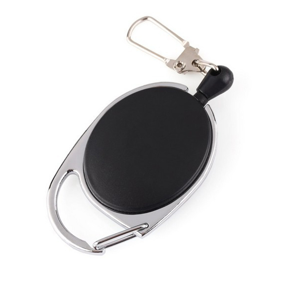 Porte-clés Télescopique De Survie/camping - Multifonction, Noir, Neuf