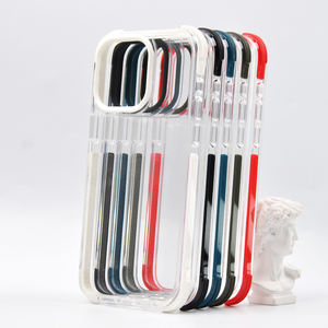 חדש שקוף קשיח מחשב אנטי מצהיב Tpu TPE צבאי כיתה גבוהה באיכות Defender טלפון מקרה עבור iPhone 15 בתוספת 15 Pro מקסימום - Product Image 1