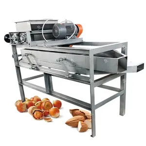 Large capacity peach kernel sheller apricot cracking machine hazelnut almond shelling machine