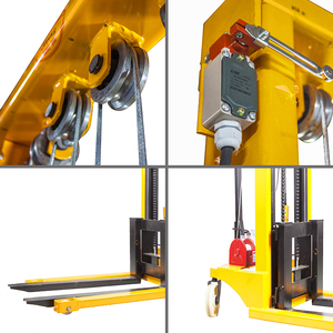 Xe nâng bán điện CTYD Series 1000kg 1500kg 2000kg, nâng điện, vận hành bằng tay, xe nâng pallet, nhà máy sản xuất mới - Product Image 5