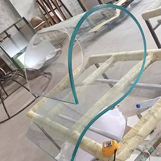 China Factory Tempered Glass Table Top Square Rectangle Round Customized Size for Coffee Living Room Office Desk Top