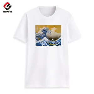 T-shirt surdimensionné à col rond de haute qualité OEM/ODM coton 100% Design imprimé T-shirt graphique sérigraphié de qualité supérieure Vietnam
