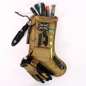 <b>Waterproof</b> 600D Nylon Multi-Functional <b>Sock</b> Shaped Mini Outdoor Tool Storage Bag All Season Camping Hiking Carry Pouch - Product Image 3