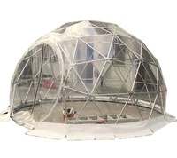 Tente Igloo en PVC Transparent imperméable, dôme, Transparent, géometrique, maison, prix d'usine