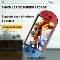 Produits tendance 2025 Android Portable jeu vidéo 16GB 7 pouces LCD Double bascule portable TV lecteur de jeu Console pour jeu GBC