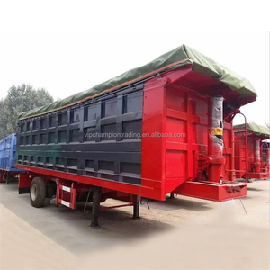 <span class=keywords><strong>Remorque</strong></span> benne arrière à 3 essieux 80 tonnes 28cbm avec levage avant en forme de U - Product Image 5