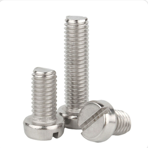 Tornillos de máquina de cabeza cilíndrica ranurada de acero inoxidable 304 con zincado grueso, tornillos de cabeza cilíndrica ranurada DIN84 GB84 para equipos - Product Image 5
