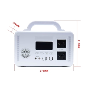 300W Portable Power Station <b>Solar</b> <b>Generator</b> With Battery 220v Port for Outdoor Use HX-400A <b>Solar</b> <b>Generator</b> HX-400A - Product Image 5