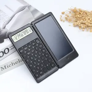 <span class=keywords><strong>Calculadora</strong></span> plegable con tableta <span class=keywords><strong>de</strong></span> escritura LCD, bloc <span class=keywords><strong>de</strong></span> <span class=keywords><strong>dibujo</strong></span> digital <span class=keywords><strong>de</strong></span> 5,5 pulgadas, pantalla <span class=keywords><strong>de</strong></span> 12 dígitos con lápiz óptico, botón <span class=keywords><strong>de</strong></span> borrado para el hogar - Product Image 1