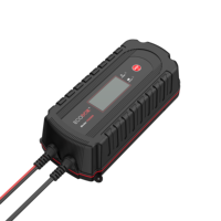 Chargeur de batterie intelligent DC 12V 8Amp professionnel plomb acide AGM GEL STD Lithium pour voiture, moto, camping-car, camion, véhicule