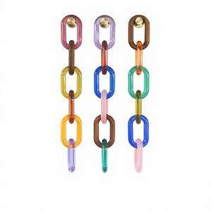 Luxury Handmade Resin Epoxy Wall Chain Modern Decorative Wall Hanging - Product Image 1