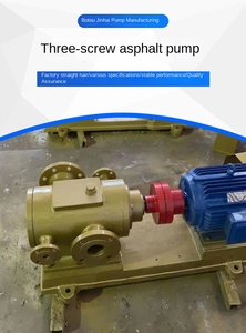 Bomba de Tres Tornillos de Alta Viscosidad para Trabajo Pesado, Rotativa Triple para Transferencia de Aceite Lubricante, para Aplicaciones Marinas, de Acero Inoxidable - Product Image 2