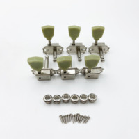 Retro Style Semi Enclosed Jade Tuning Pegs High Quality for LP Electric Guitar Folk Wooden Guitar Accessories
