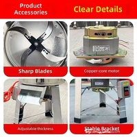 Machine simple de fabrication d'aliments pour volailles, mélangeur et broyeur de nourriture pour animaux, pour petites exploitations agricoles