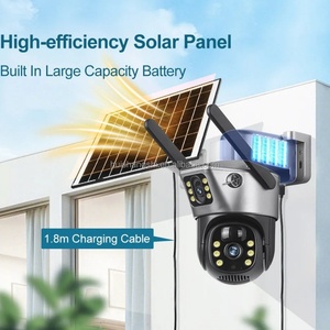 V380 4G Sim Card Outdoor Dual Lens WiFi 8MP 4K IP Cameras Surveillance AI Solar Panel CCTV <b>Security</b> PIR Network <b>Camera</b> <b>Wireless</b> - Product Image 5