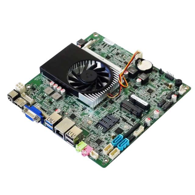 Factory Cheapest X86 Industrial Embedded Itx Motherboard Ddr3 QM9500L BGA1168 for Self-service Checkout Machines