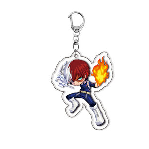 Llavero de acrílico con colgante de disfraz de <span class=keywords><strong>cosplay</strong></span> de <span class=keywords><strong>Anime</strong></span> Hero Academia Izuku All Might <span class=keywords><strong>Bakugou</strong></span> Katsuki al por mayor - Product Image 5