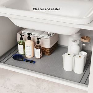 New Design Non-Slip Silicone Under Sink <b>Mat</b>, Waterproof Silicone Drip Tray, Cabinet Liner Protector - Product Image 5