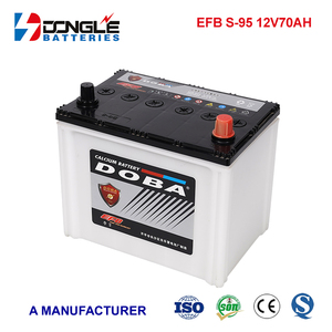 Batería de <span class=keywords><strong>Plomo</strong></span>-Ácido para Motocicleta de 70Ah 12V EFB con Cargador, Alta Capacidad de Corriente de Arranque (CCA), <span class=keywords><strong>Precio</strong></span> al por Mayor - Product Image 2