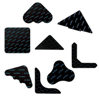 Best Price 2 mm Self Adhesive Double Side Sticky PU Rug Gripper From Die-cutting in Any Shape