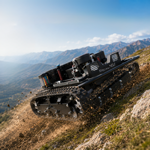 Livraison gratuite, tondeuse à gazon robotisée télécommandée tout-terrain homologuée CE EPA, robot tondeuse à gazon avec lame à neige SDL 764 - Product Image 4