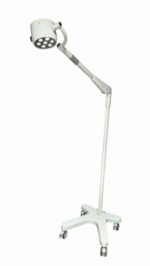 Lampe <span class=keywords><strong>LED</strong></span> mobile sans ombre à 7 trous <span class=keywords><strong>LED</strong></span> dentaire pratique pour déplacer la lampe sans ombre