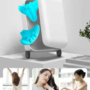 Alivio del dolor Nube Joroba Hombro Relajante <span class=keywords><strong>Corrector</strong></span> de postura Cuello Tracción Almohada Cuello cervical Camilla - Product Image 4