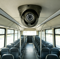 Kits de caméra DVR universels pour camions, véhicules, voitures, caméra avant et arrière, caméra DVR pour bus avec surveillance en direct