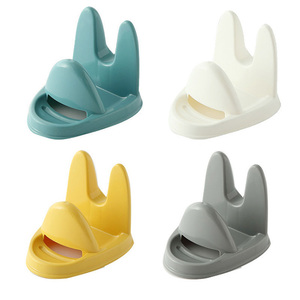Amazons Online Amazon Top Seller Product Kitchen Accessories kitchen Pot Cover Rack Household Sitting Plastic Rack