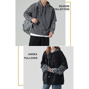 <b>Mens</b> Casual <b>Pullover</b> Hoodie Unisex Long Sleeve Pocket Hooded Sweatshirt Breathable French Terry Top - Product Image 4