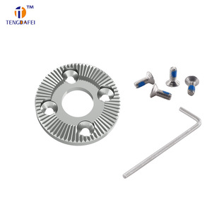 Tengdafei - Accesorio de Extensión de Empuñadura para Cámara DSLR, Acero Inoxidable, Arri Gear, 31,7 mm x 3,75 mm - Product Image 3