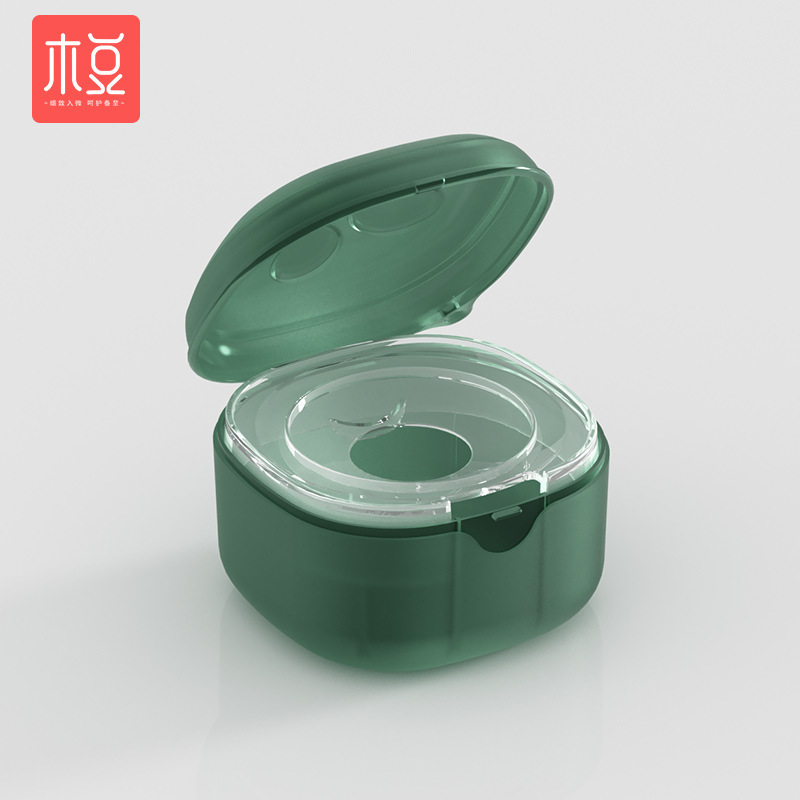 Boîte à sucette griffe de chat-vert