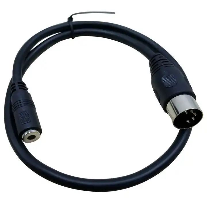din to 3.5mm cable,5 pin din