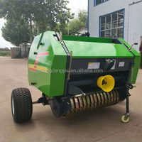 Machine agricole pour ensilage de maïs et ensilage de paille / Presse à foin / Mini-presse à foin ronde à prix abordable