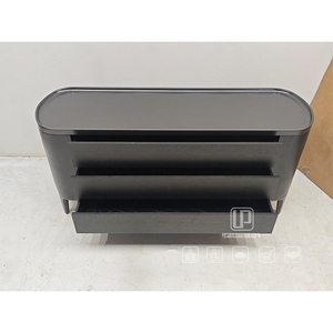 Mueble de TV de Madera de Forma Ovalada para Sala de Estar, Soporte de TV de Madera Negra, Soporte de TV Negro, Uso en Múltiples Escenarios, Precio Competitivo - Product Image 1