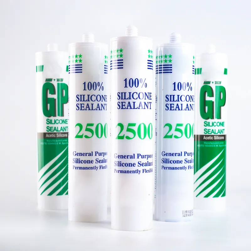 Wasserdichte gp Acetoxy Günstige Clear Silicone Adhesive Sealant Hersteller