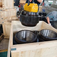 Nouvelles pièces d'usure pour granulateur de granulés de bois biomasse Winho, manchon de rouleau de presse de moulin à granulés Munch 850 en acier allié, 8 tonnes/h