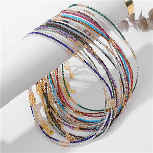 Nuevo y exquisito collar de piedras preciosas facetadas pequeñas para mujer, joyería hecha a mano, collar con cuentas de cristales curativos para regalos de vacaciones - Product Image 3