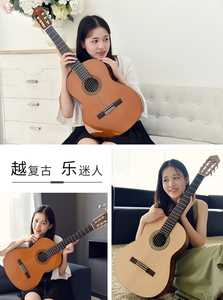 Yamahas CS40 Cổ Điển <span class=keywords><strong>Guitar</strong></span> 3/4 Thanh Thiếu Niên <span class=keywords><strong>Guitar</strong></span> Cho Sinh Viên 36 "Inch Nylon Strings <span class=keywords><strong>Guitar</strong></span> - Product Image 6