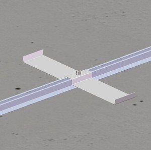 Soportes PV de techo plano de aluminio con balasto experto para uso residencial y comercial Sistema de montaje de panel solar fotovoltaico - Product Image 2