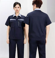 Combinaison de travail professionnelle unisexe pour mécanicien en polyester respirant haute visibilité certifiée CE, taille plus, uniforme de travail