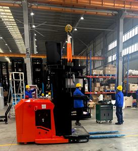 Montacargas con Certificado <span class=keywords><strong>CE</strong></span> CDDX15-60S, Recolector de Pedidos Eléctrico, Capacidad de 1.5 Toneladas, Altura de Elevación de 6000 mm - Product Image 4