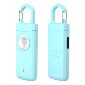 Llavero de Seguridad Recargable de 130 dB Antirrobo, <span class=keywords><strong>Alarma</strong></span> de Defensa Personal con Sonido y Luz, Material ABS, Resistente al Agua IP67 - Product Image 4