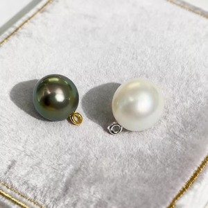 31440 Accessoires de perles DIY, pendentif en argent S925, plateau vide avec perles rondes de 5 à 13 mm, trouvailles et composants de bijoux - Product Image 4