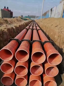 CPVC Yüksek Basınçlı Dayanıklı Esnek Güç Borusu, Belediye Mühendisliği İçin Düzgün Duvar Kalınlığına Sahip, Çevre Dostu, Isıya Dayanıklı - Product Image 5